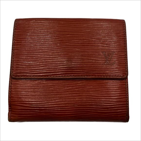 Louis Vuitton Paris Epi Wallet in Chestnut Brown - Picture 2 of 10